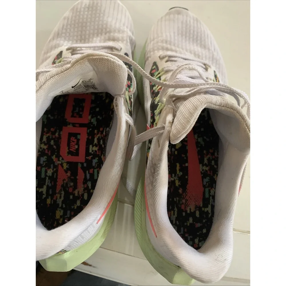 Nike Zoom Pegasus 39 Women's Running Shoes Light Gray Coral Size 7